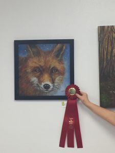 2nd Place: Clevelle Scherer for "The Fox"