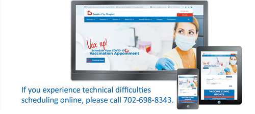 if you experience technical difficulties scheduling online, please call 702-698-8343